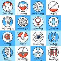 Medical Icon Set vector