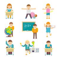 Children At School vector