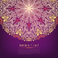 invitation card vector