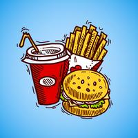 Icono de comida rápida