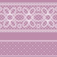 Seamless pattern with lace for design vector