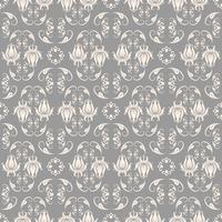 baroque pattern vector