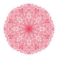 ornamental round pattern vector