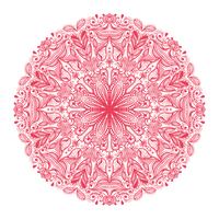 ornamental round pattern vector