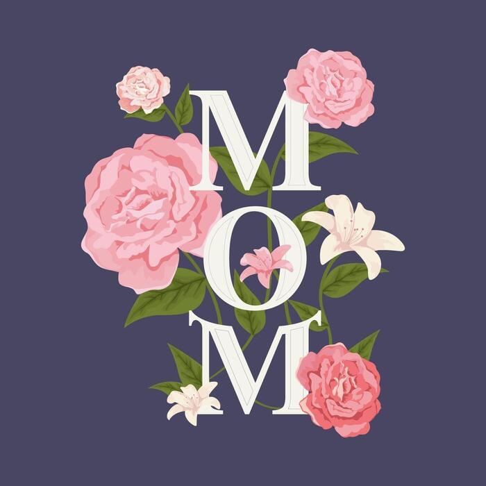 Mom Typography Vector Art, Icons, and Graphics for Free Download
