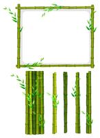 bamboo sticks green 3822965 Vector Art at Vecteezy