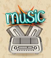 Music vector