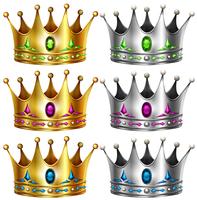 Crowns vector