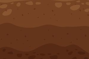 Brown soil texture background vector