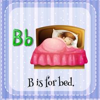 Letter B vector