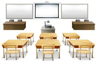 Classroom vector