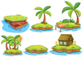 Islands vector