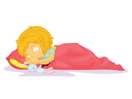 Child illustration vector