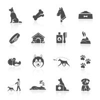 Dog Icons Set vector