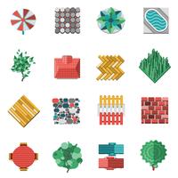Landscape Design Elements vector