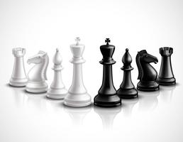 Chess Pieces Illustration vector