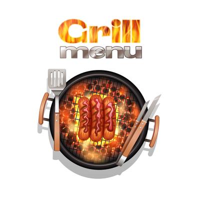 Grill Menu Design