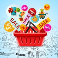 Shopping Sale Concept vector