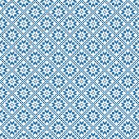 Traditional scandinavian pattern. Nordic ethnic seamless background vector