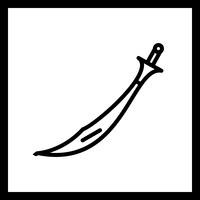 Vector Sword  Icon