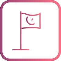 Vector Islamic Flag Icon