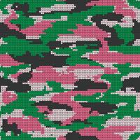 Textura inconsútil que hace punto abstracta. Fondo de patrón de camuflaje decorativo militar. Ilustracion vectorial vector