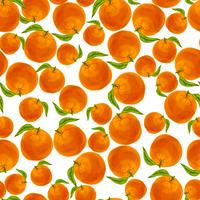 Orange seamless pattern vector