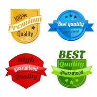 Collection of product offer badges vector