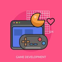 Game Development Conceptual illustration Design vector