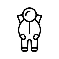 Space Suit Vector Icon