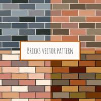 Seamless brick wall rectangular pattern