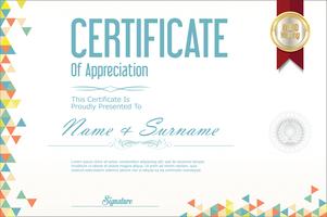 Certificate vector