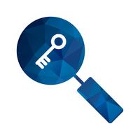 Vector Keyword Search Icon