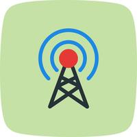 Broadcast Vector Icon