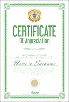 Certificate vector