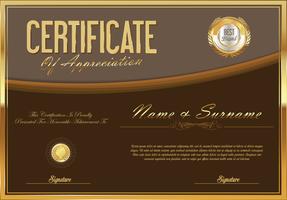 Certificate vector