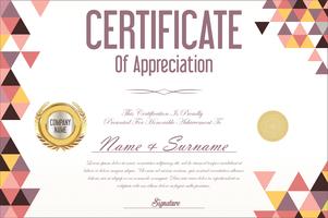 Certificado vector