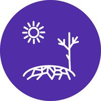 Drought Vector Icon