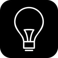 Vector Bulb Icon