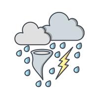 Bad Weather Vector Icon