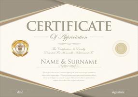 Certificate vector