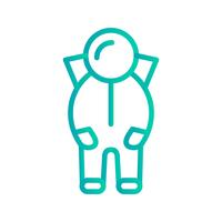 Space Suit Vector Icon