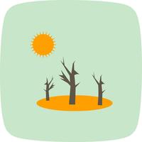 Drought Vector Icon