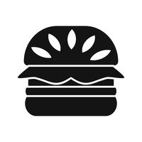 Vector icono de hamburguesa