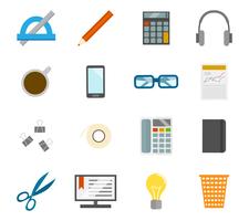 Office Icons Set vector
