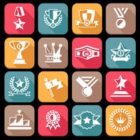 Award Icons Set vector