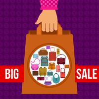 Big sale design vector