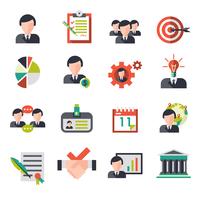 Business Management Icons vector