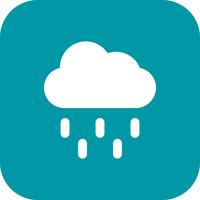 Lluvia vector icono