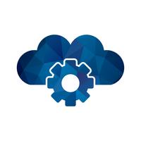 Vector Cloud Settings Icon